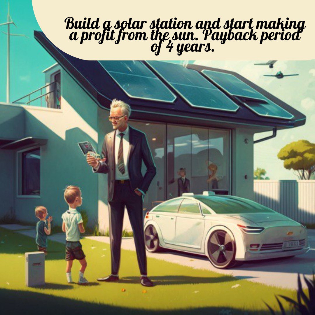 Build a solar station